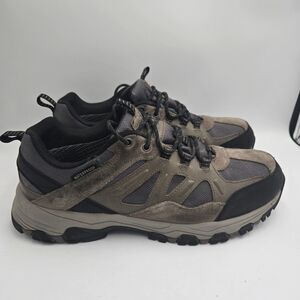 Skechers Men's Relaxed Fit Terraform Selvin Hiking Shoes Dark Brown Size 12